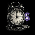 Time Is Money Oversized Tee